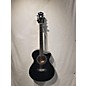 Used Washburn Used Washburn EA12B Black Acoustic Electric Guitar