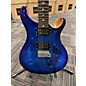 Used PRS Used PRS SE Custom 24 Blue Burst Solid Body Electric Guitar