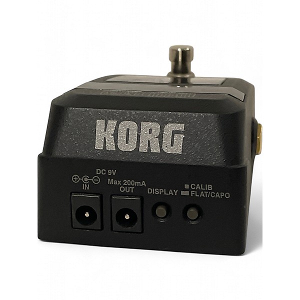 Used KORG Used KORG PB01 Pitchblack Chromatic Tuner Pedal