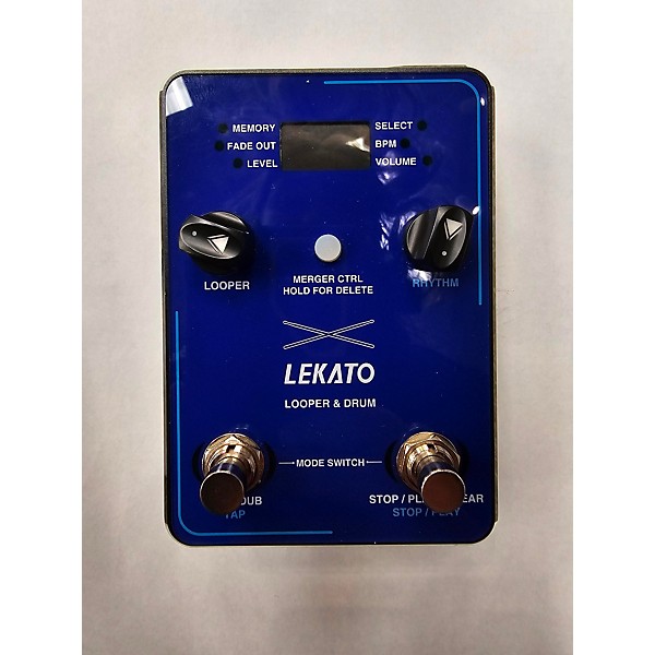 Used Lekato Used Lekato Looper & Drum Pedal