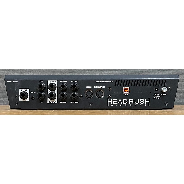 Used HeadRush Used HeadRush Gigboard Effect Processor