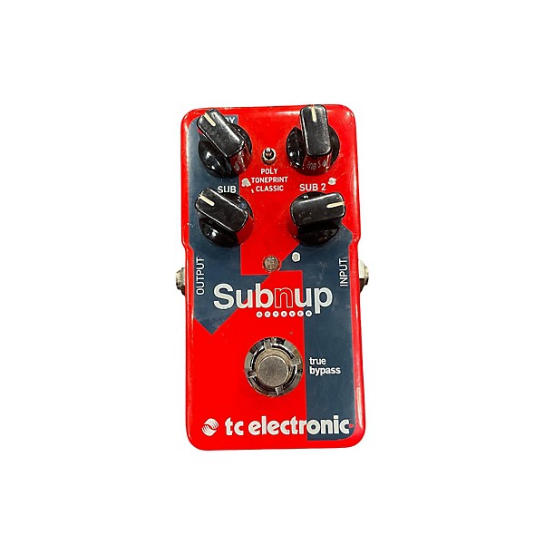 Used TC Electronic Used TC Electronic Sub N Up Octaver Effect Pedal