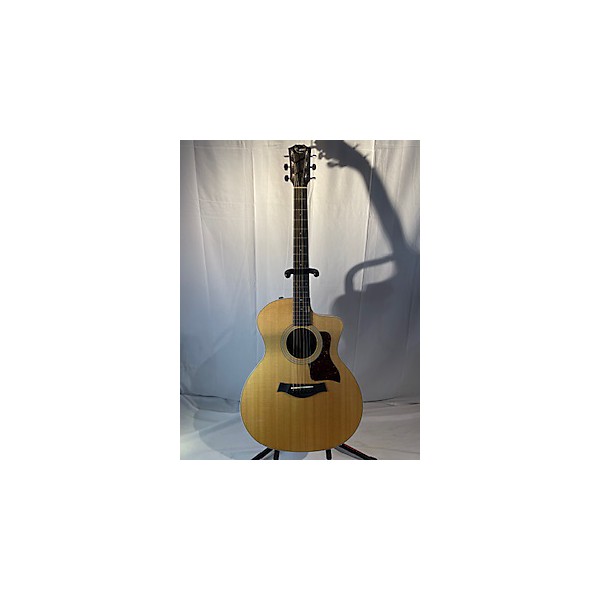 Used Taylor 214CE Natural Acoustic Electric Guitar