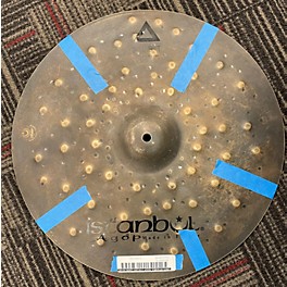 Used Istanbul Agop 17in DRY DARK HI-HATS Cymbal