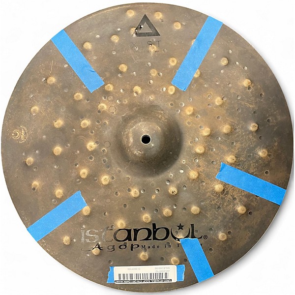 Used Istanbul Agop 17in DRY DARK HI-HATS Cymbal