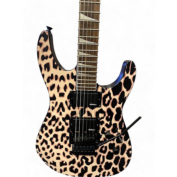 Used Jackson SLX DX LEOPARD PRINT Solid Body Electric Guitar