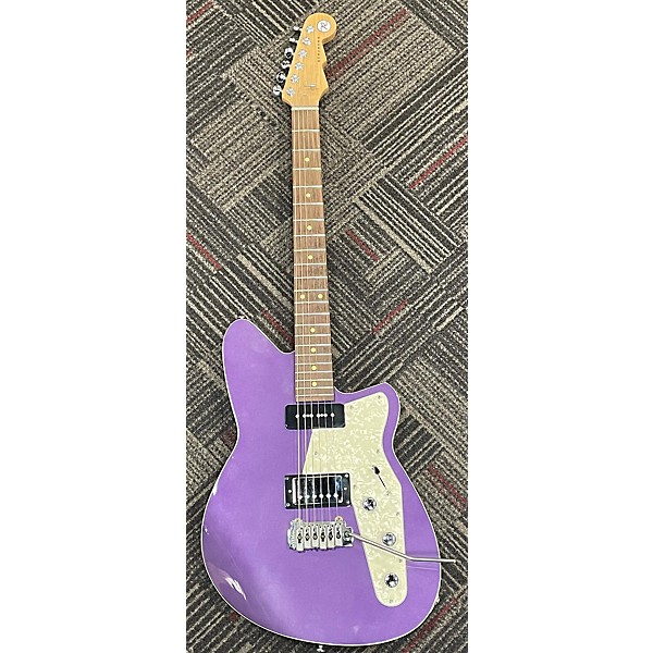 Used Reverend Used Reverend Double Agent Purple Solid Body Electric Guitar