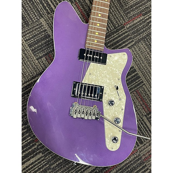 Used Reverend Used Reverend Double Agent Purple Solid Body Electric Guitar