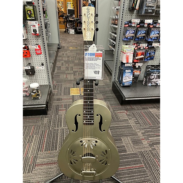 Used Gretsch Guitars G9201 Honeydipper Metal Round Neck STEEL Resonator Guitar