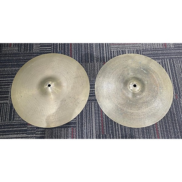 Used Zildjian Used Zildjian 14in Avedis Hi Hat Pair Cymbal