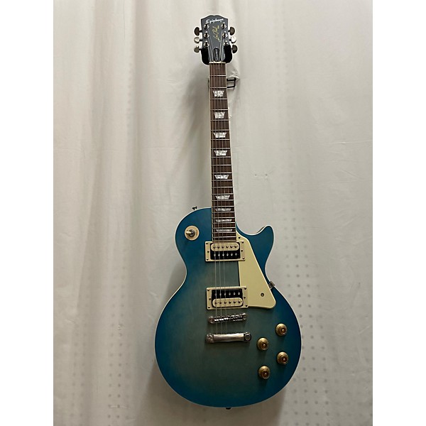 Used Epiphone Used Epiphone Les Paul Traditional Pro IV Blue Burst Solid Body Electric Guitar