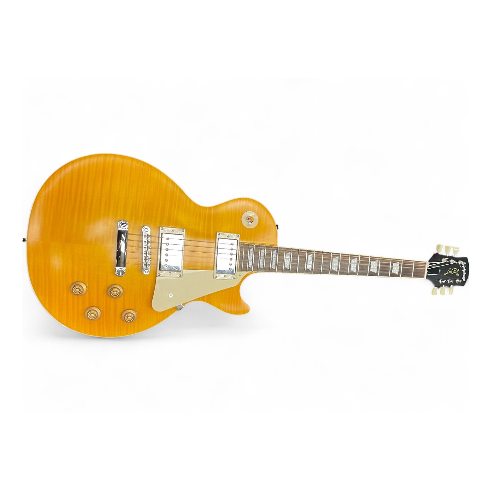 Used Epiphone 1959 Reissue Les Paul Standard Lemonburst Solid Body