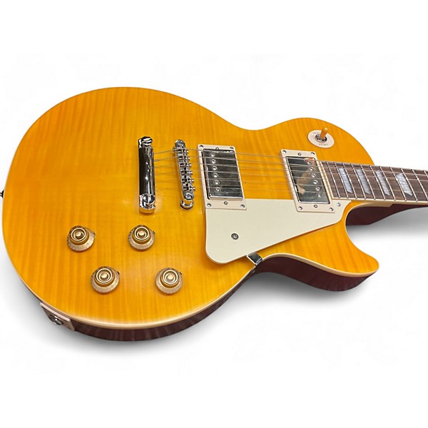 Used Epiphone 1959 Reissue Les Paul Standard Lemonburst Solid Body Electric Guitar