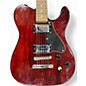 Used G&L Used G&L ASAT Crimson Red Trans Solid Body Electric Guitar