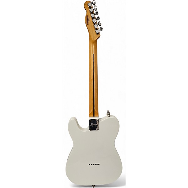 Used Squier Used Squier Classic Vibe 70s Thinline Telecaster White Hollow Body Electric Guitar