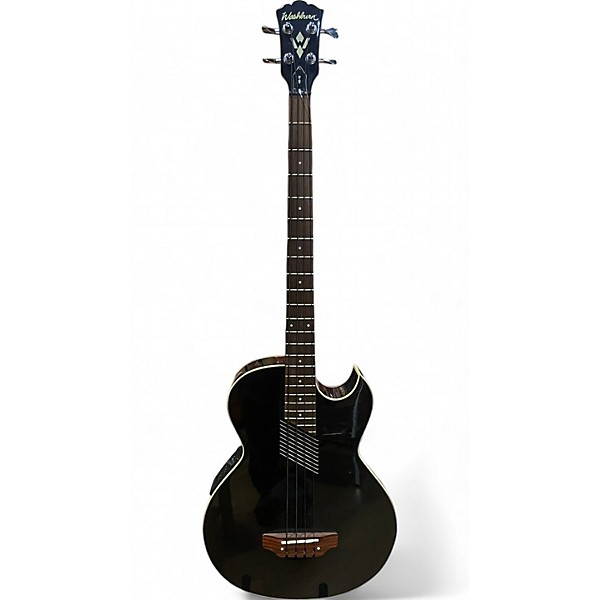Used Washburn AB10B Blacks Electric Bass Guitar,New Products : American Fashion Style Bags On Sale