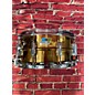 Vintage Ludwig Vintage 1970s Ludwig 6.5X14 Super Sensitive Snare Drum Brass thumbnail