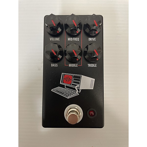 Used JHS Pedals Hard Drive Black Effect Pedal