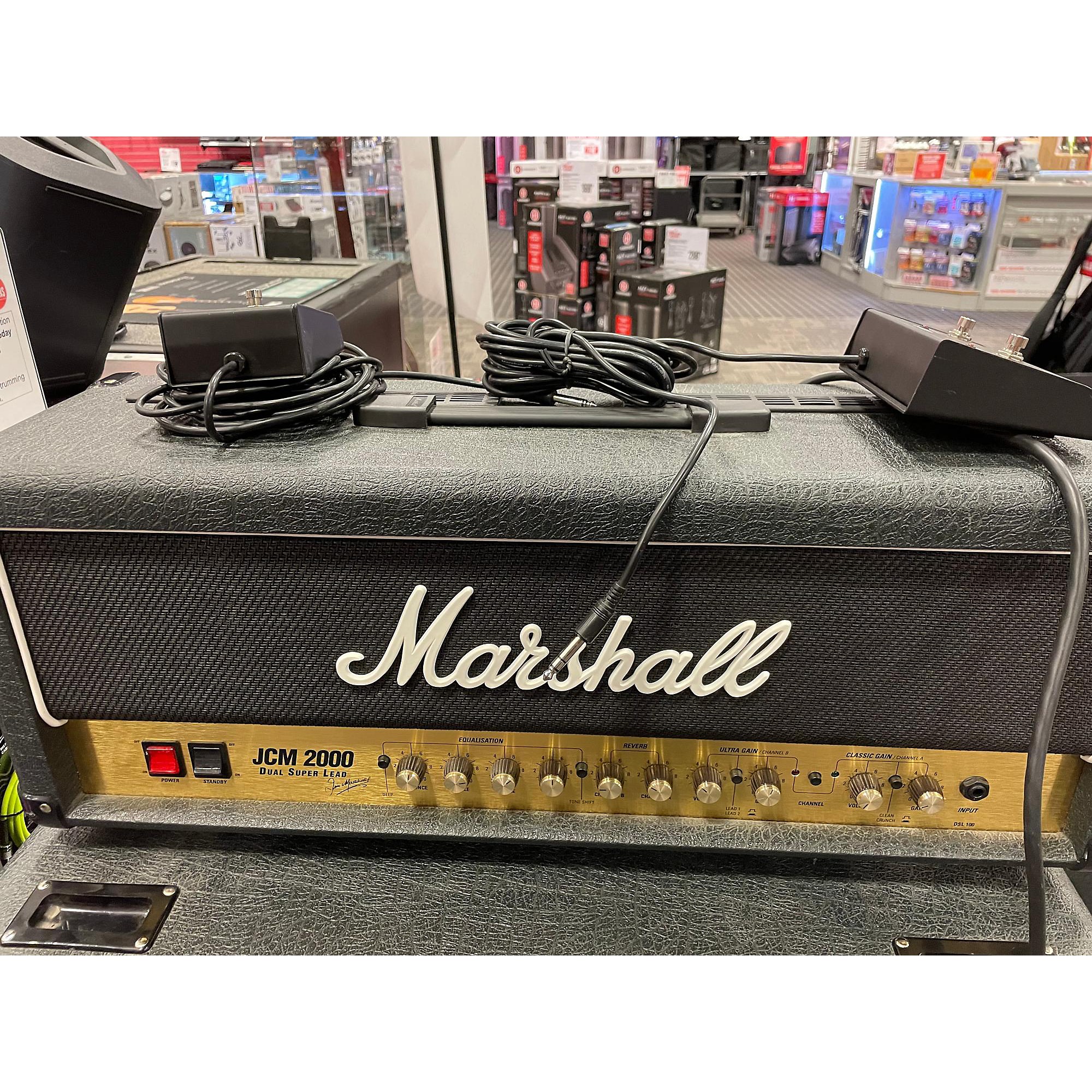 Used Marshall Used Marshall JCM2000 DSL100 100W Tube Guitar Amp Head |  Guitar Center