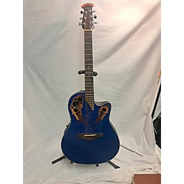 Used Ovation Used  Ovation CE44P Celebrity Trans Blue