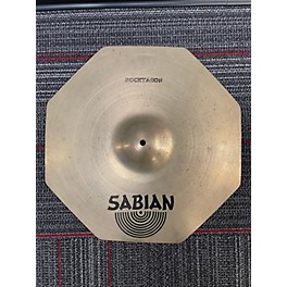 Used SABIAN Used SABIAN 18in Rocktagon Crash Cymbal