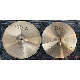 Used Paiste Used Paiste 14in Dimensions Thin Heavy Hihat Pair Cymbal