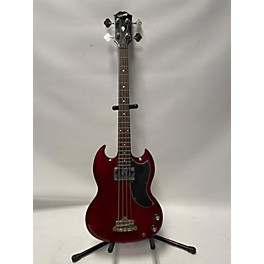 Used Epiphone Used Epiphone E1 Red Electric Bass Guitar