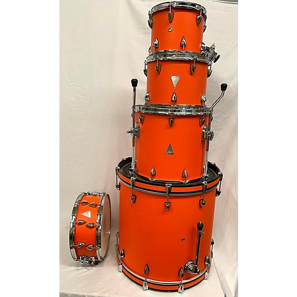 Used Orange County Drum & Percussion Used Orange County Drum & Percussion 5 piece Venice Series Shell Pack Bright Orange D...