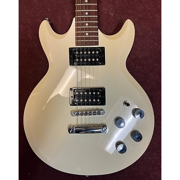 Used Ibanez Used Ibanez GAX70 Vintage White Solid Body Electric Guitar