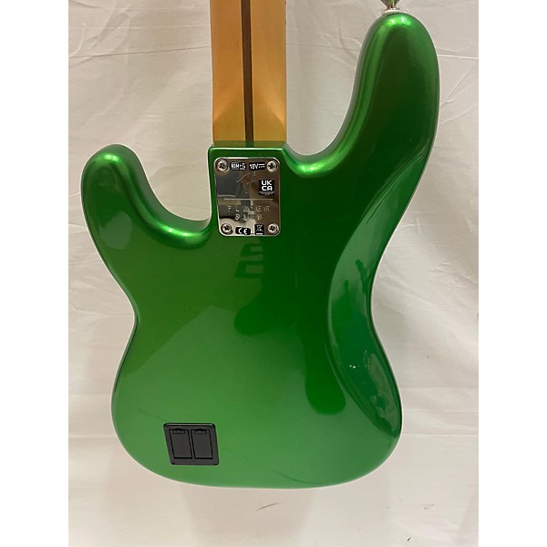 Used Fender Used Fender Player Plus Active Precision Bass Green Electric Bass Guitar