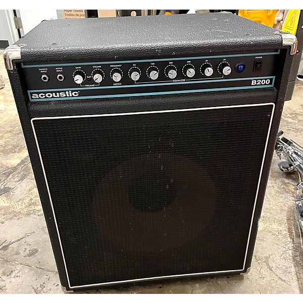 Used Acoustic B200 200W 1x15 Bass Combo Amp