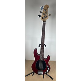 Used Sterling by Music Man Used Sterling By Music Man Stingray Sub Series Wine Red Electric Bass Guitar