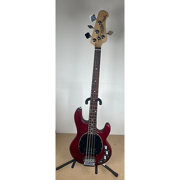 Used Sterling by Music Man Used Sterling By Music Man Stingray Sub Series Wine Red Electric Bass Guitar