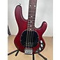 Used Sterling by Music Man Used Sterling By Music Man Stingray Sub Series Wine Red Electric Bass Guitar