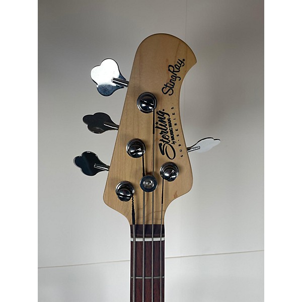 Used Sterling by Music Man Used Sterling By Music Man Stingray Sub Series Wine Red Electric Bass Guitar