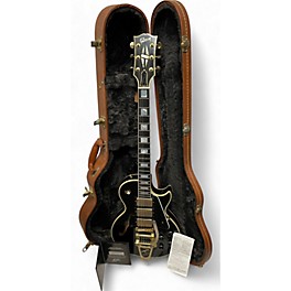 Used Gibson Used Gibson ES Les Paul Custom Black Beauty With Bigsby Ebony Hollow Body Electric Guitar