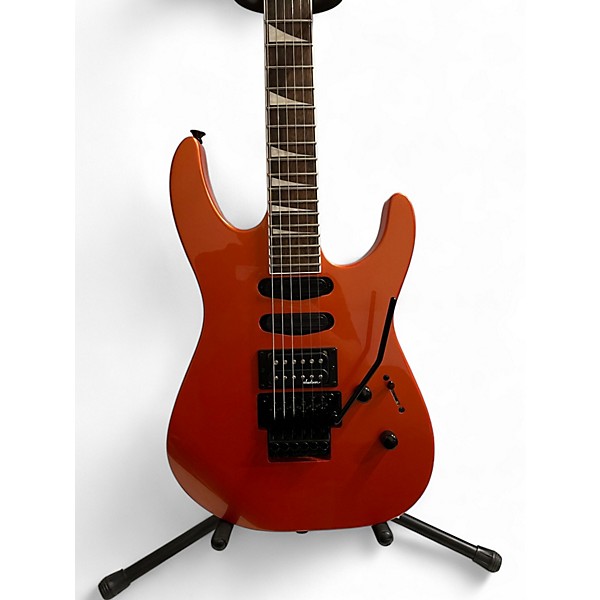 Used Jackson Soloist SLX3X DX Lambo Orange Solid Body Electric Guitar
