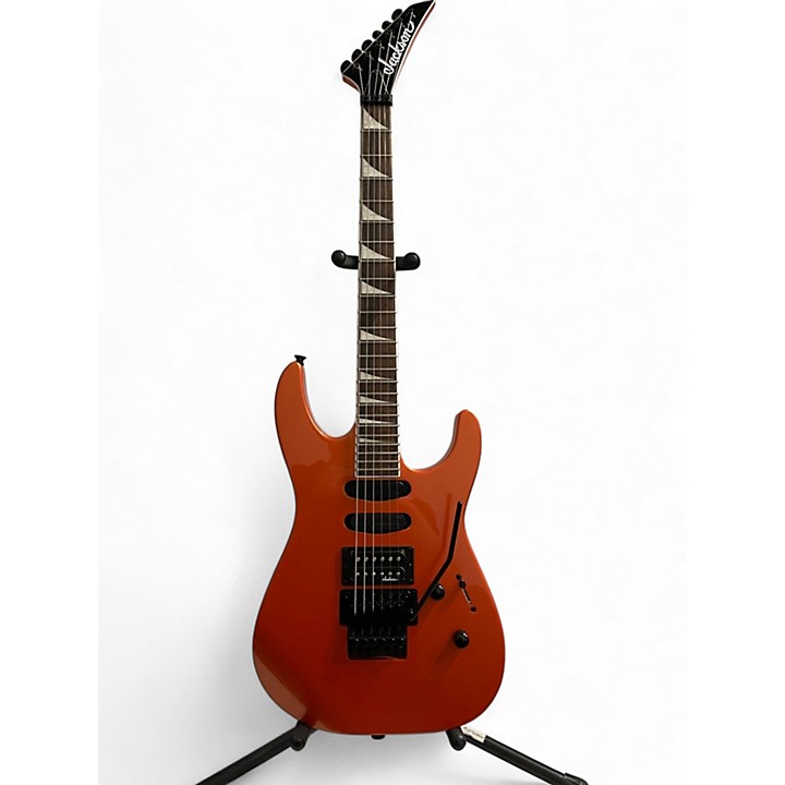 Used Jackson Soloist SLX3X DX Lambo Orange Solid Body Electric