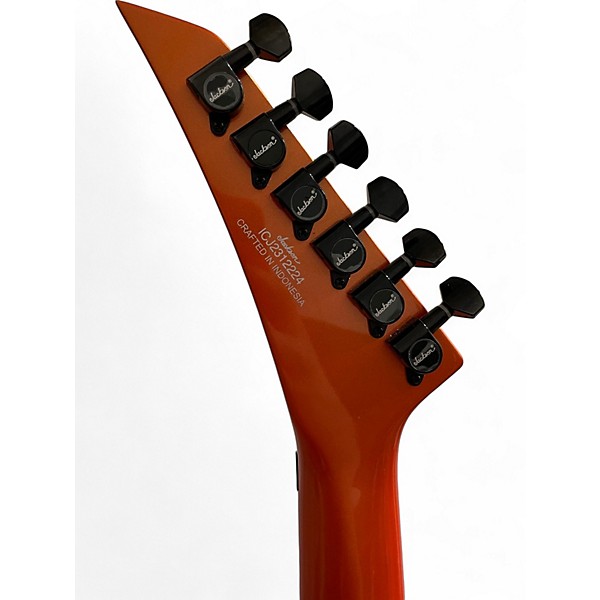 Used Jackson Soloist SLX3X DX Lambo Orange Solid Body Electric Guitar