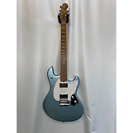 Used Sterling by Music Man Used Sterling By Music Man STING RAY SR50 Firemist Silver Solid Body Electric Guitar