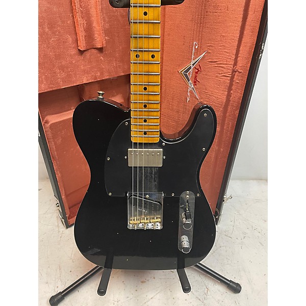 Used Fender Used Fender CUSTOM SHOP POSTMODERN JOURNEYMAN RELIC BLACK Solid Body Electric Guitar