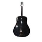 Used Fender Used Fender CD60 Dreadnought Black Acoustic Guitar