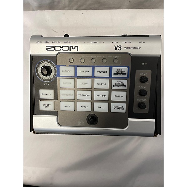 Used Zoom V3 Vocal Processor