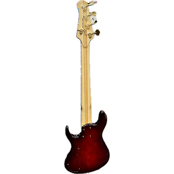 Used Carl S Used Carl S Spank 5j Wine Red Electric Bass Guitar