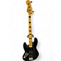 Used Squier Used Squier Classic Vibe 70s Jazz Bass Left Handed Black Electric Bass Guitar thumbnail