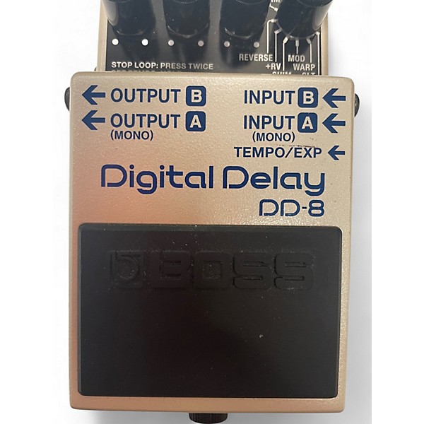 Used BOSS dD8 dIGITAL DELAY Effect Pedal