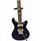 Used PRS Used PRS SE Standard 24 Blue Solid Body Electric Guitar