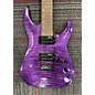 Used ESP Used ESP LTD H200 See Thru Purple Solid Body Electric Guitar