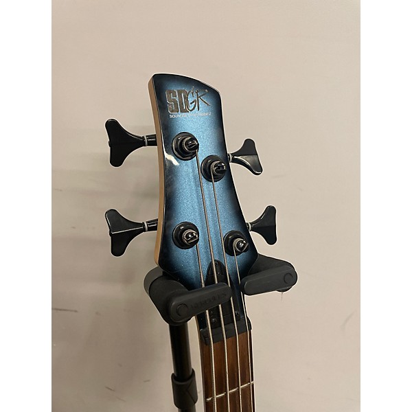 Used Ibanez Used Ibanez SR250 Blue Electric Bass Guitar