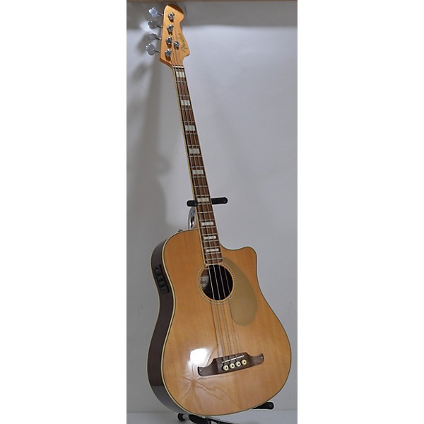 Used Fender Kingman Acoustic Electric Bass Acoustic Bass Guitar